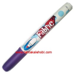 Marvy Fabric Marker Kumaş/T-Shirt Boyama Kalemi FOSFORLU MOR - 1