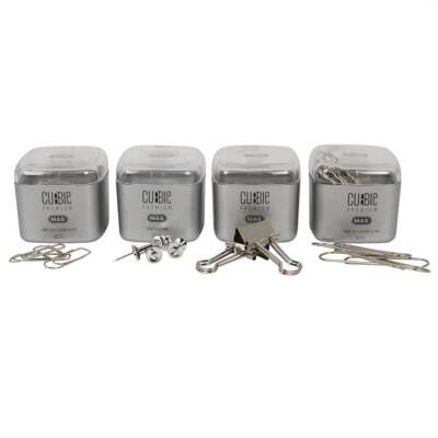 Mas Cubbie Premium 4'lü Set Silver - 1