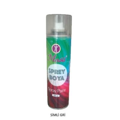Masis Sprey Boya 200 ml Simli Gri - 1