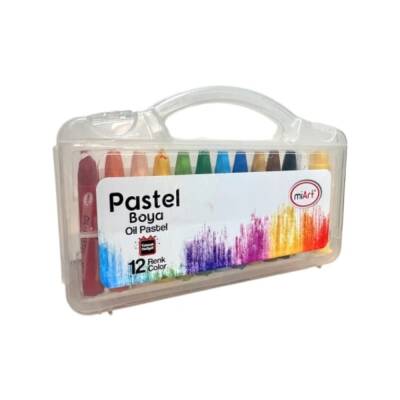 Miart Pastel Boya 12 Renk Çantalı - 1