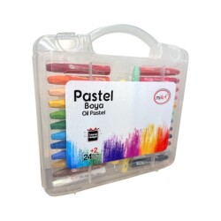 Miart Pastel Boya 24+2 Renk Çantalı - 1
