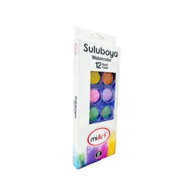 Miart Sulu Boya 28 mm 12 Renk - 1