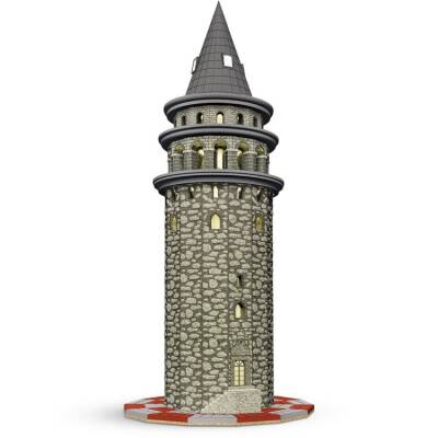 Minyatür Galata Kulesi 1/150 - 1