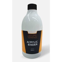 Mission Akrilik Binder Bağlayıcı 500 ml. AW500 - 1