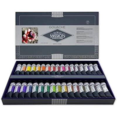 Mission Titanium Class Guaj Boya 34 Renk x 15 ml - 3