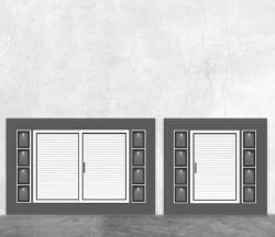 Modern Set A Kapı 1/200 2 Adet - Eshel