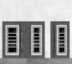 Modern Set B Kapı 1/50 2 Adet - Eshel