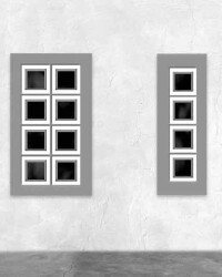 Modern Set B Pencere 1/50 4 Adet - Eshel