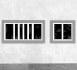 Modern Set D Pencere 1/50 4 Adet - Eshel