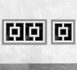 Modern Set E Pencere 1/50 4 Adet - Eshel