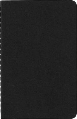 Moleskine Chaier 3'lü Günlük Defter Çizgili Cep Boy 9x14 cm 64 Sayfa Siyah - 7