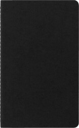 Moleskine Chaier 3'lü Günlük Defter Çizgili L Boy 13x21 cm 80 Sayfa Siyah - 7