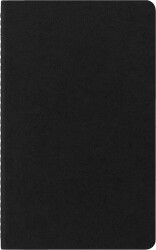Moleskine Chaier 3'lü Günlük Defter Çizgisiz L Boy 13x21 cm 80 Sayfa Siyah - 7