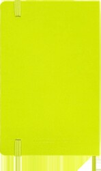 Moleskine Sert Kapak Çizgili Defter Cep Boy 9x14 cm 192 Sayfa Limon Yeşili - 2