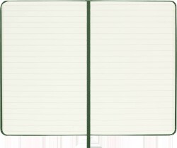 Moleskine Sert Kapak Çizgili Defter Cep Boy 9x14 cm 192 Sayfa Mersin Yeşili - 4