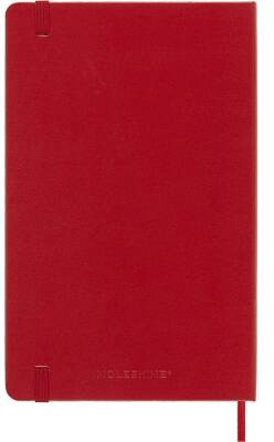 Moleskine Sert Kapak Çizgisiz Defter L Boy 13x21 cm 240 Sayfa Scarlet Kırmızı - 2