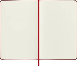 Moleskine Sert Kapak Çizgisiz Defter L Boy 13x21 cm 240 Sayfa Scarlet Kırmızı - 4