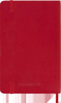 Moleskine Yumuşak Kapak Çizgisiz Defter Cep Boy 9x14 cm 192 Sayfa Scarlet Kırmızı - 2