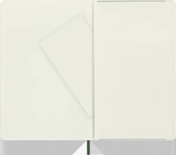 Moleskine Yumuşak Kapak Çizgisiz Defter L Boy 13x21 cm 192 Sayfa Mersin Yeşili - 3
