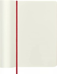 Moleskine Yumuşak Kapak Çizgisiz Defter L Boy 13x21 cm 192 Sayfa Scarlet Kırmızı - 4