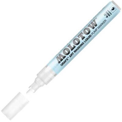 Molotow Grafx Art Masking Liquid Marker Maskeleme Kalemi 4 mm Yuvarlak Uç - 1