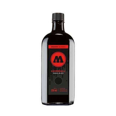 Molotow Refill Cocktail Coversall Permanent Mürekkep Signal Black 250 ml - 1