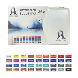 Mona Lisa Profesyonel Sulu Boya 36 Renk - 1
