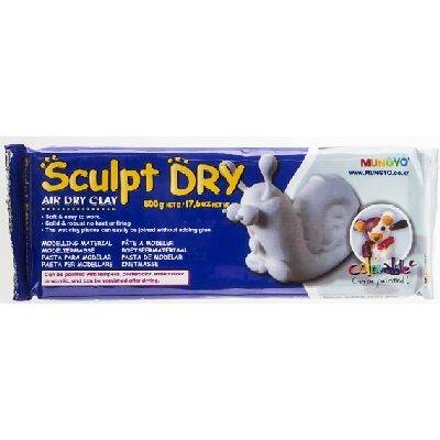 Mungyo Sculpt Dry Seramik Hamuru 500 gr. Beyaz - 1