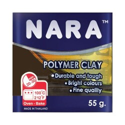 Nara Polimer Kil 55 gr PM23 Soot Brown - 1