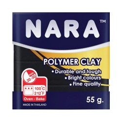 Nara Polimer Kil 55 gr PM24 Black - 1