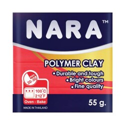 Nara Polimer Kil 55 gr PM50 Neon Red - 1