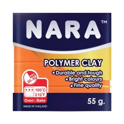 Nara Polimer Kil 55 gr PM51 Neon Orange - 1