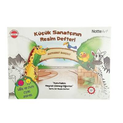 Notte Art Küçük Sanatçının Resim Defteri A4 40 yp - 1