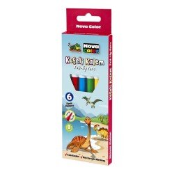 Nova Color Keçeli Kalem 6 Renk Set - 1