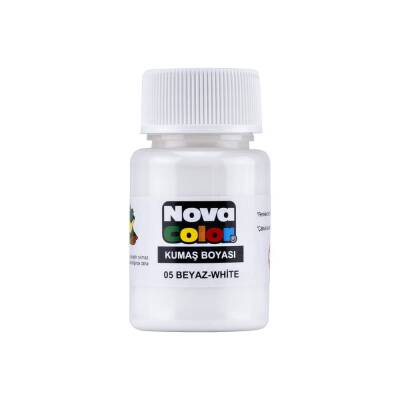Nova Color Kumaş Boyası 30 ml Beyaz - 1
