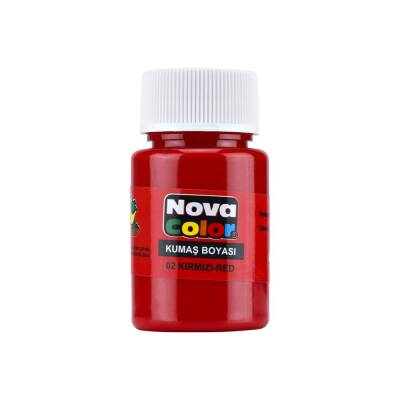 Nova Color Kumaş Boyası 30 ml Kırmızı - 1