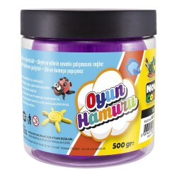 Nova Color Oyun Hamuru Tek Renk Kova 500 gr. Mor - 1