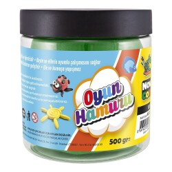 Nova Color Oyun Hamuru Tek Renk Kova 500 gr. Yeşil - 1