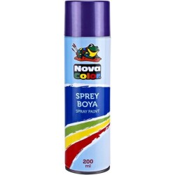 Nova Color Sprey Boya 200 ml. MOR - 1