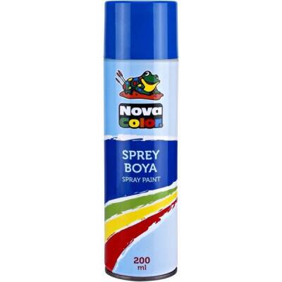 Nova Color Sprey Boya 200 ml. MAVİ - 1