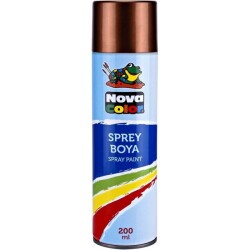 Nova Color Sprey Boya 200 ml. METALİK BAKIR - 1