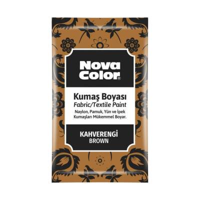 Nova Color Toz Kumaş Boyası 12 gr KAHVERENGİ - 1