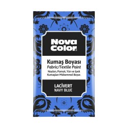 Nova Color Toz Kumaş Boyası 12 gr LACİVERT - 1