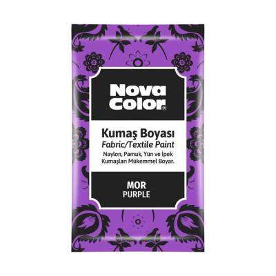 Nova Color Toz Kumaş Boyası 12 gr MOR - 1