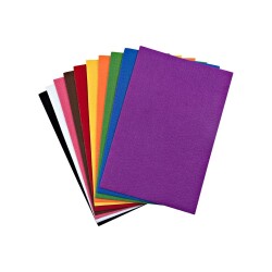 Nova Color Yapışkanlı Keçe 10 Renk 20x30 cm - 1