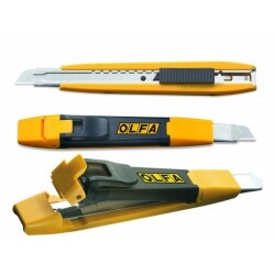 OLFA DA-1 Bıçak Kırma Mekanizmalı Dar Maket Bıçağı - 1