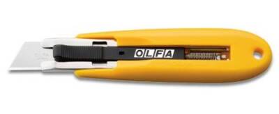 OLFA SK-5 Otomatik Kapanan Emniyetli Maket Bıçağı - 1
