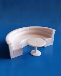 Oval Koltuk Takım 1/50 1 Adet - Eshel