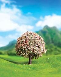 Pamuk Çiçekli Ağaç 7 cm 2 Adet - 1
