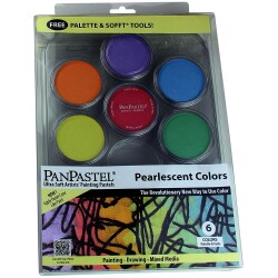 PanPastel 6 Renk Kit - Simli Metalik - 1